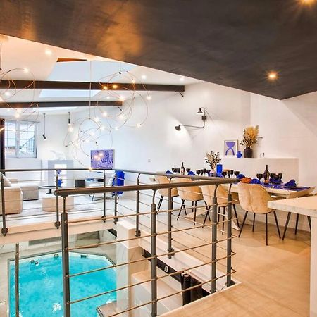 Deauville Luxury Blue Loft - Sauna And Inside Pool Трувиль-сюр-Мер Экстерьер фото