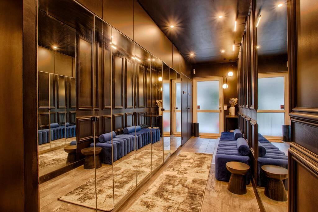 Deauville Luxury Blue Loft - Sauna And Inside Pool Трувиль-сюр-Мер Экстерьер фото