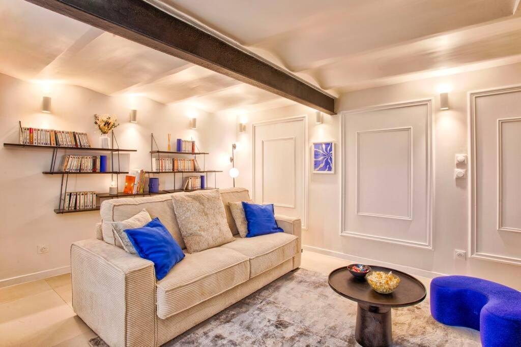 Deauville Luxury Blue Loft - Sauna And Inside Pool Трувиль-сюр-Мер Экстерьер фото