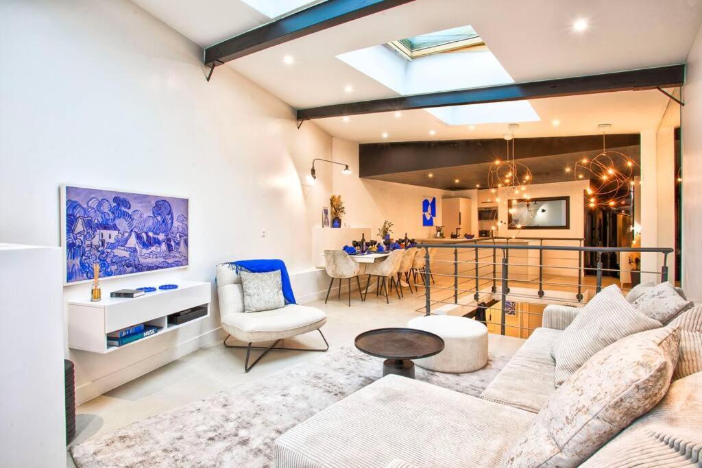 Deauville Luxury Blue Loft - Sauna And Inside Pool Трувиль-сюр-Мер Экстерьер фото